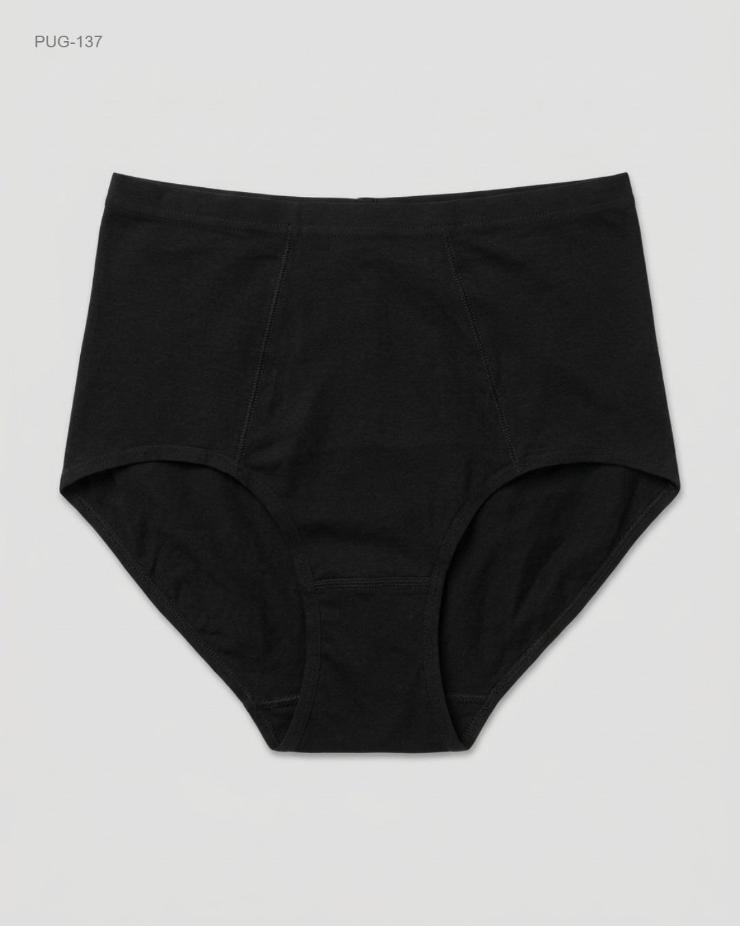 COOTONSHAPE Black High-Waisted Briefs buy preloved clothing online Pakistan