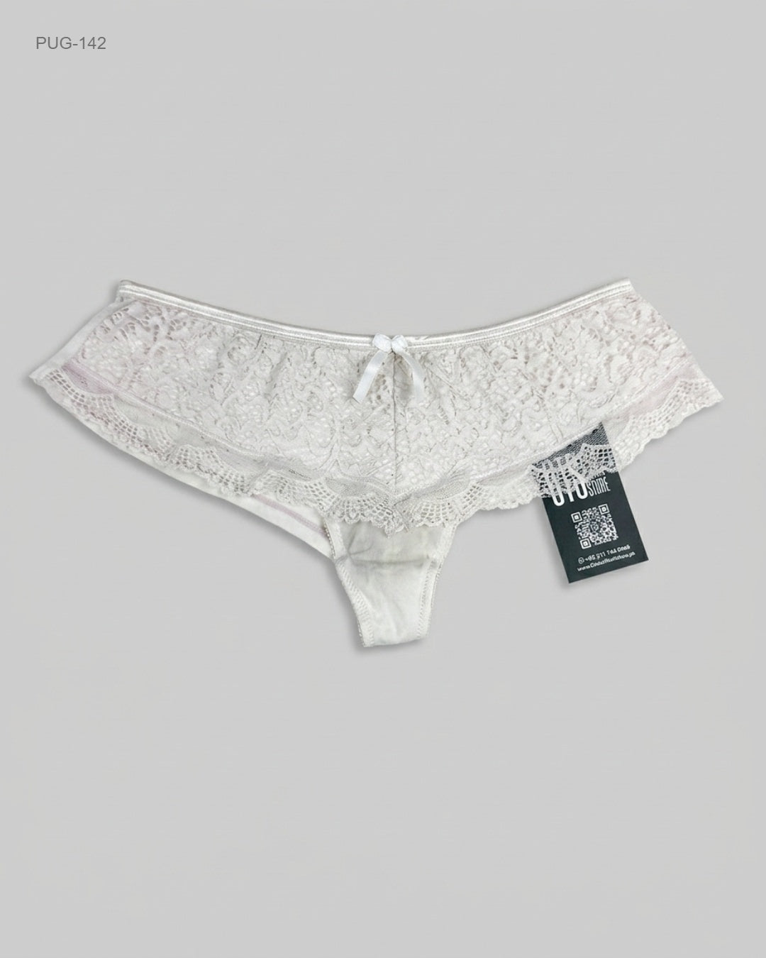 BELLE VERE White Lace Hipster Panty buy preloved clothing online Pakistan