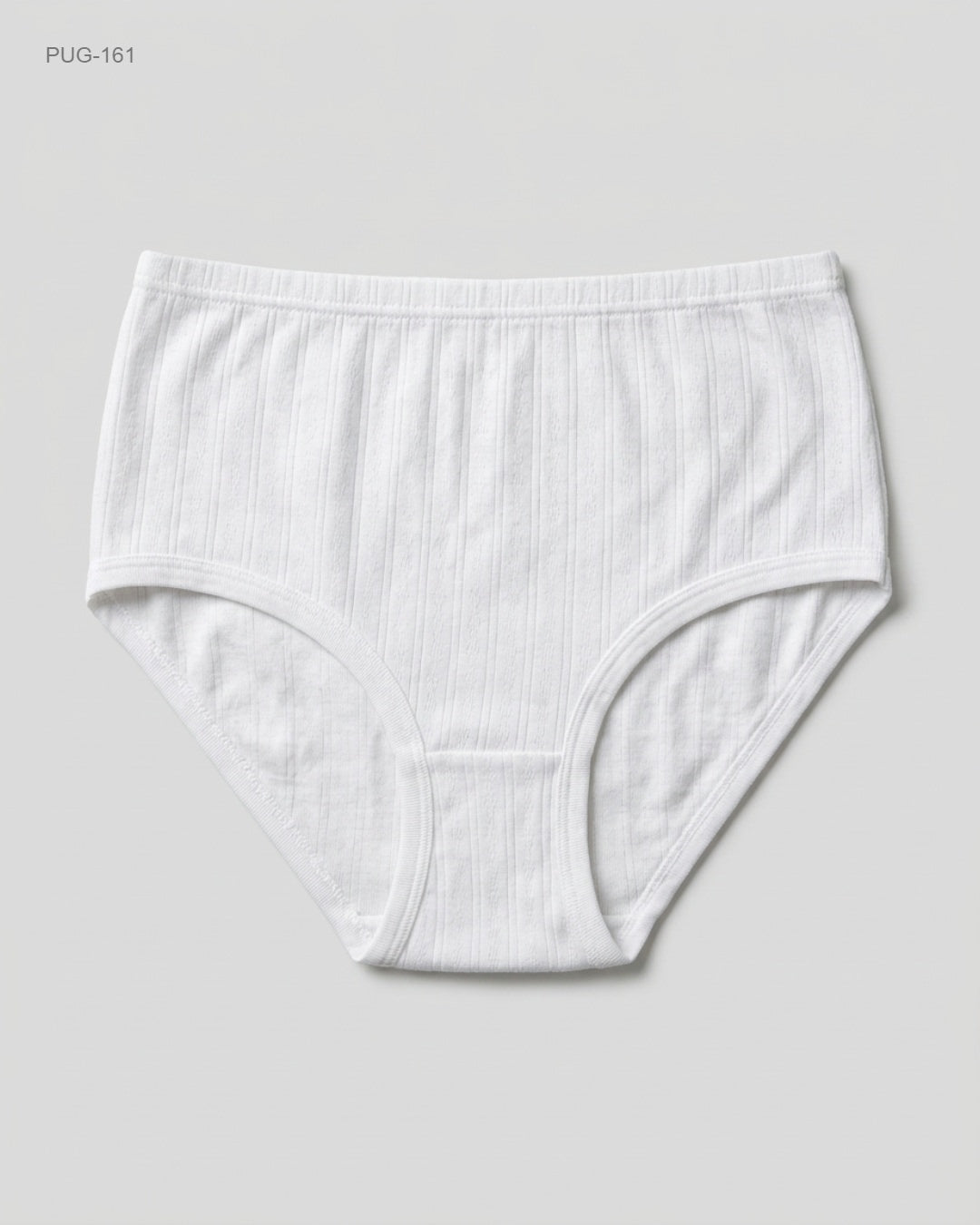 UNKNOWN White High-Waist Pointelle Briefs buy preloved clothing online Pakistan