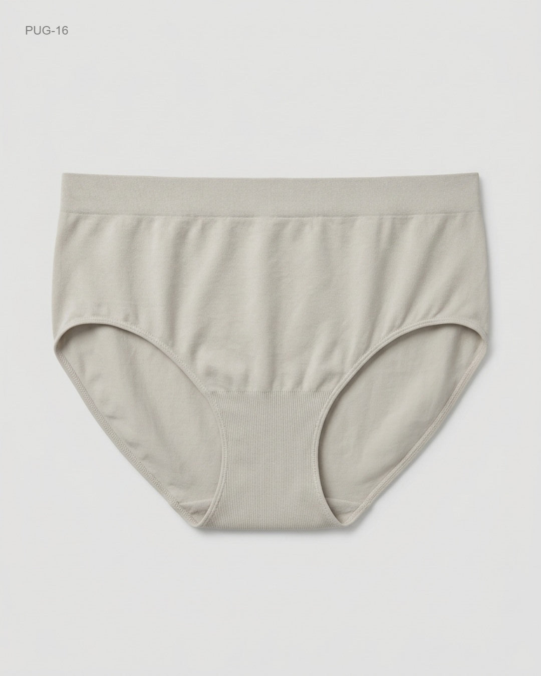 UNKNOWN Grey Seamless High-Waisted Panties buy preloved clothing online Pakistan