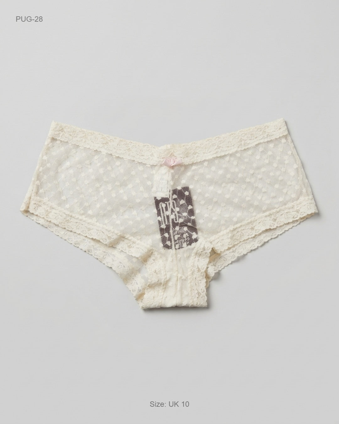 Early Days White Lace Hipster Panties buy preloved clothing online Pakistan