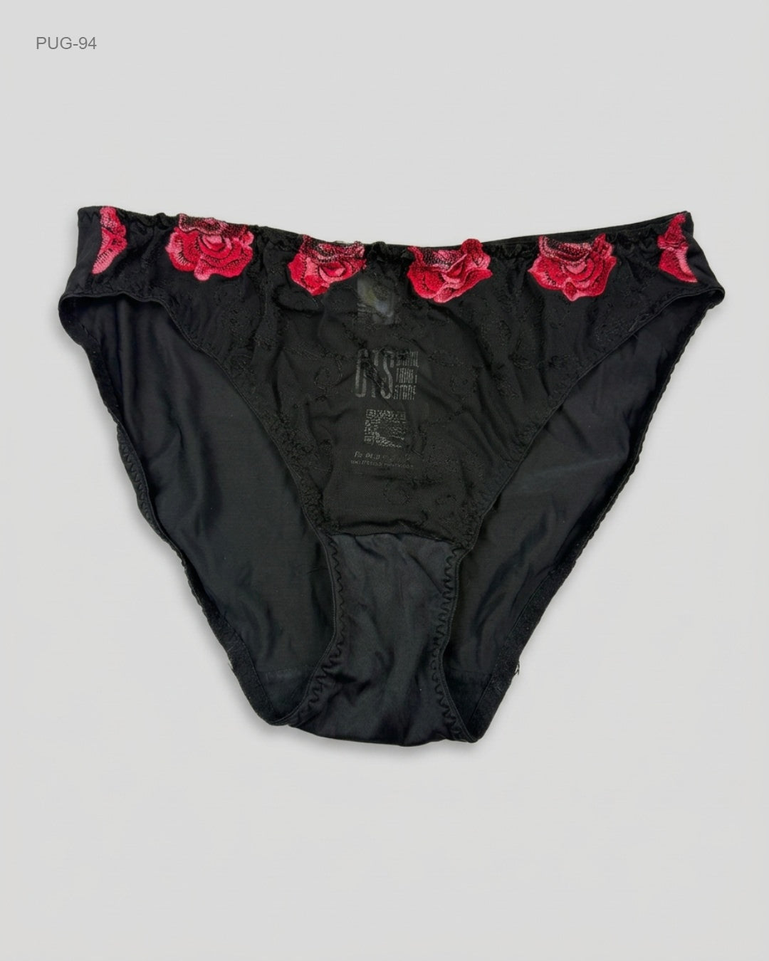 Body Fliirt Black Embroidered Lace Briefs buy preloved clothing online Pakistan