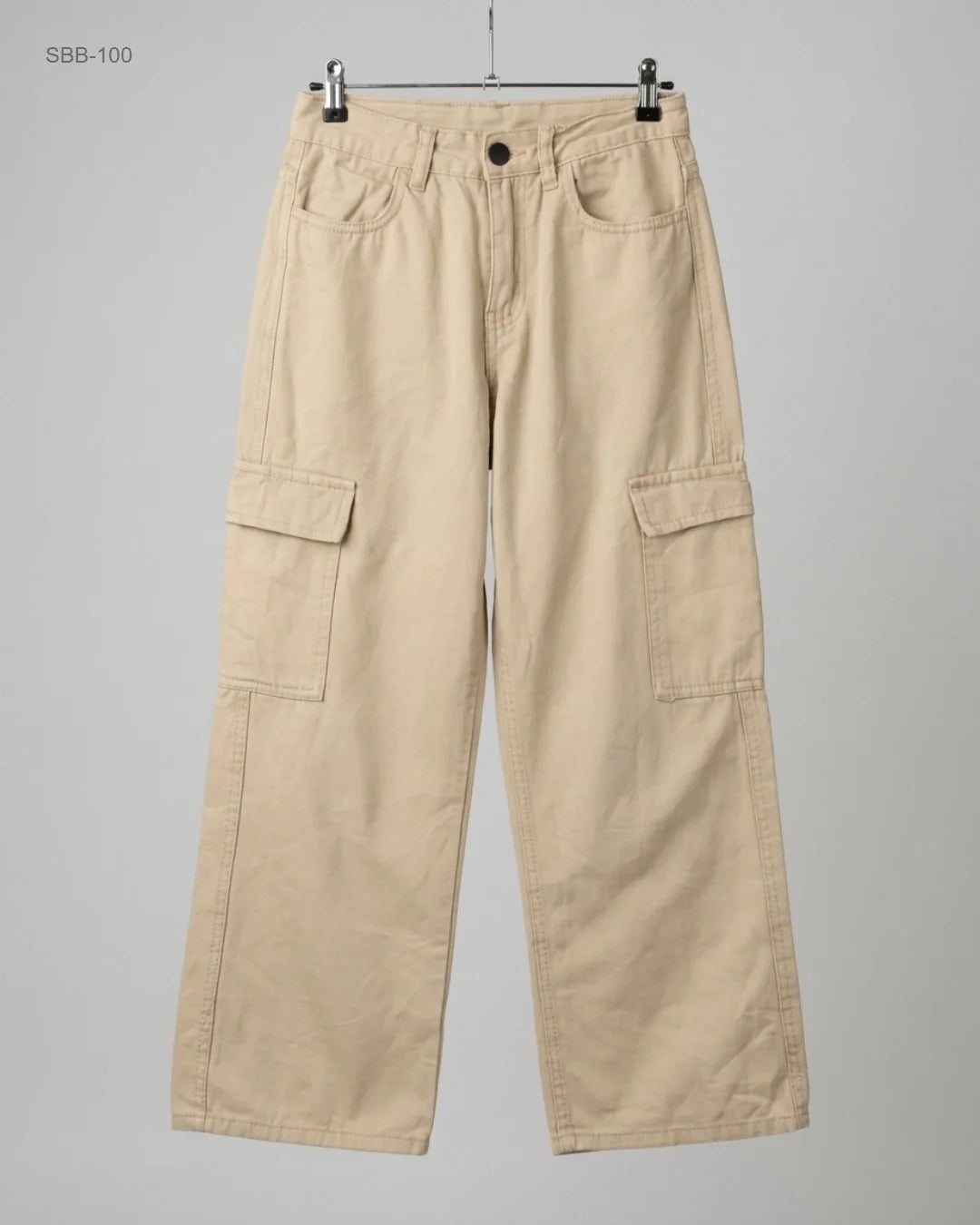 Boys Summer Bottoms | Y.F.K | Preloved Branded | Beige Cotton | Premium | OTS Thrift Store Islamabad Pakistan