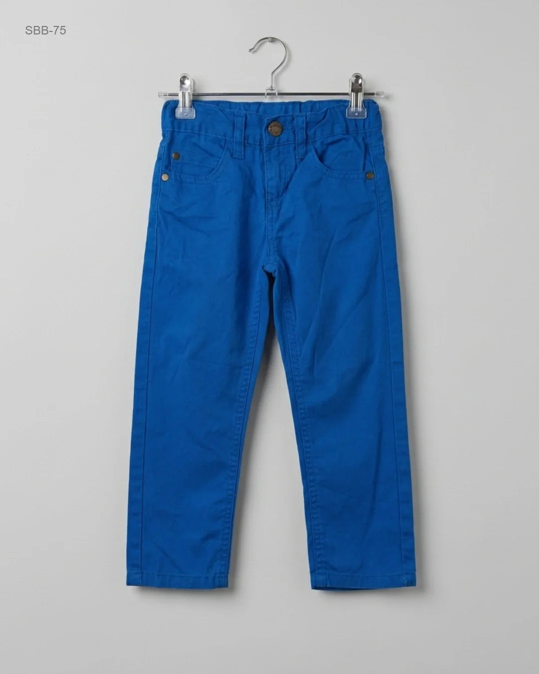 UK Imported secondhand Boys Summer Bottoms - LUPILU brand, Blue Cotton, Premium condition, for Boys - Online Thrift Store Lahore Pakistan