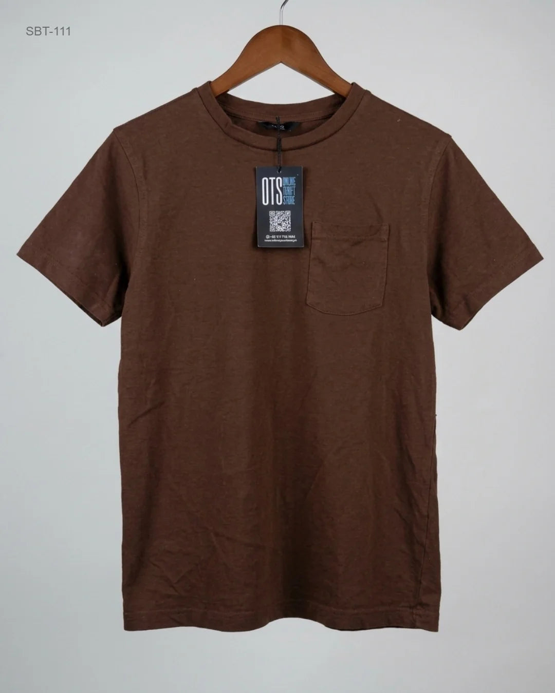 Preloved Premium Boys Summer Tops by George, Brown Cotton for Boys - OTS Thrift Shop Karachi Pakistan