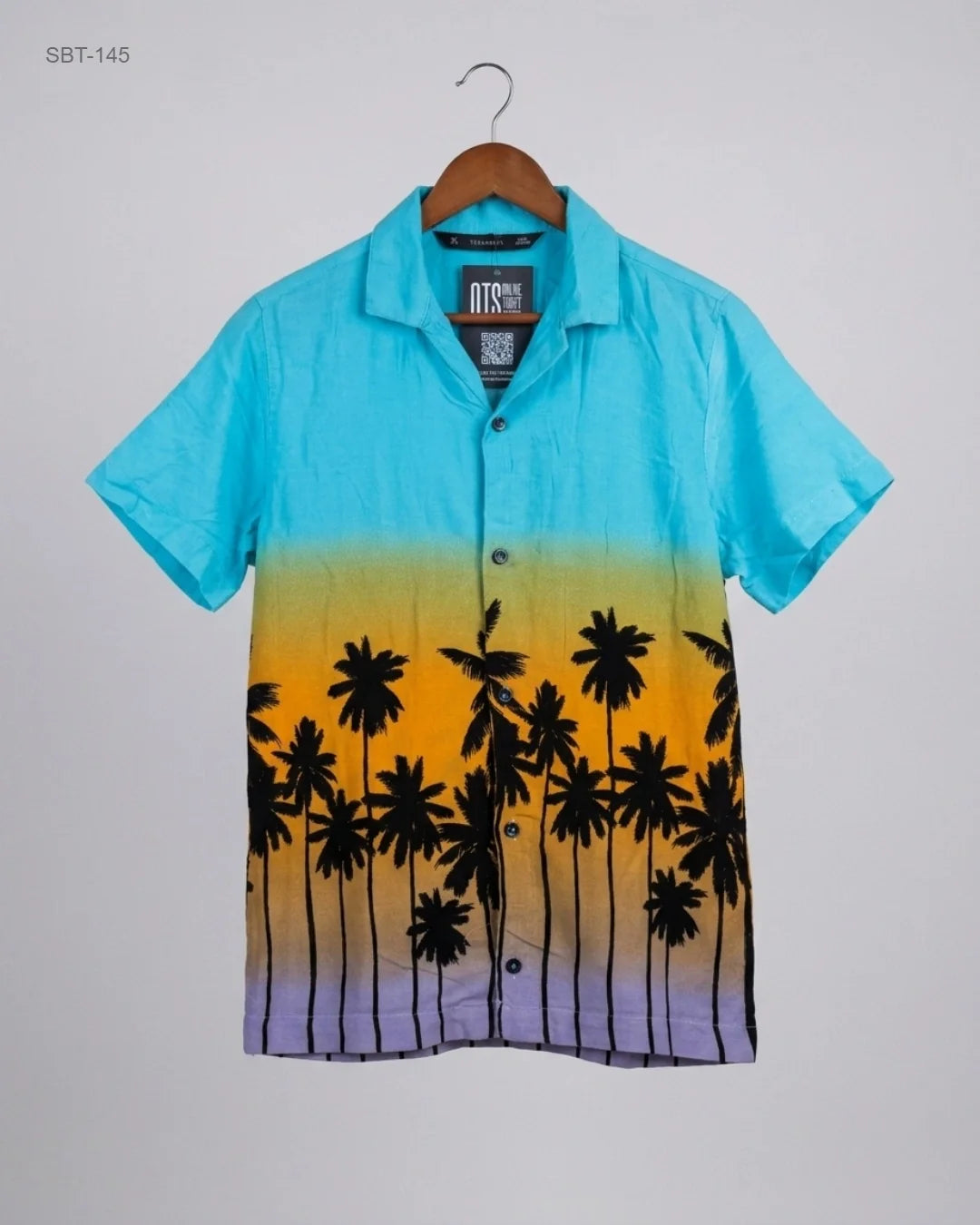 UK Imported secondhand Boys Summer Tops - TERRA NOVA brand, Blue Viscose, Premium condition, for Boys - Online Thrift Store Peshawar Pakistan