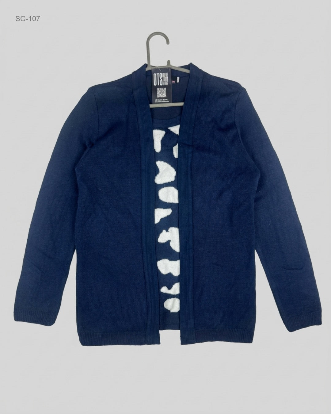 Premium Condition Short Cardigans | Preloved ME | Blue Polyester | Thrift Shop for Islamabad Pakistan | OTS
