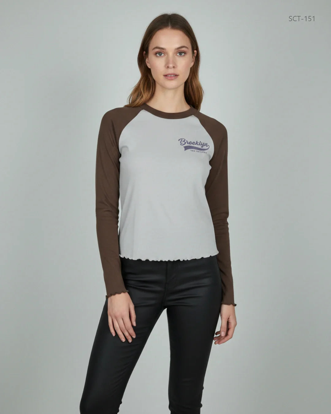 H&M Beige & Brown Summer Crop Tops (SCT-151)
