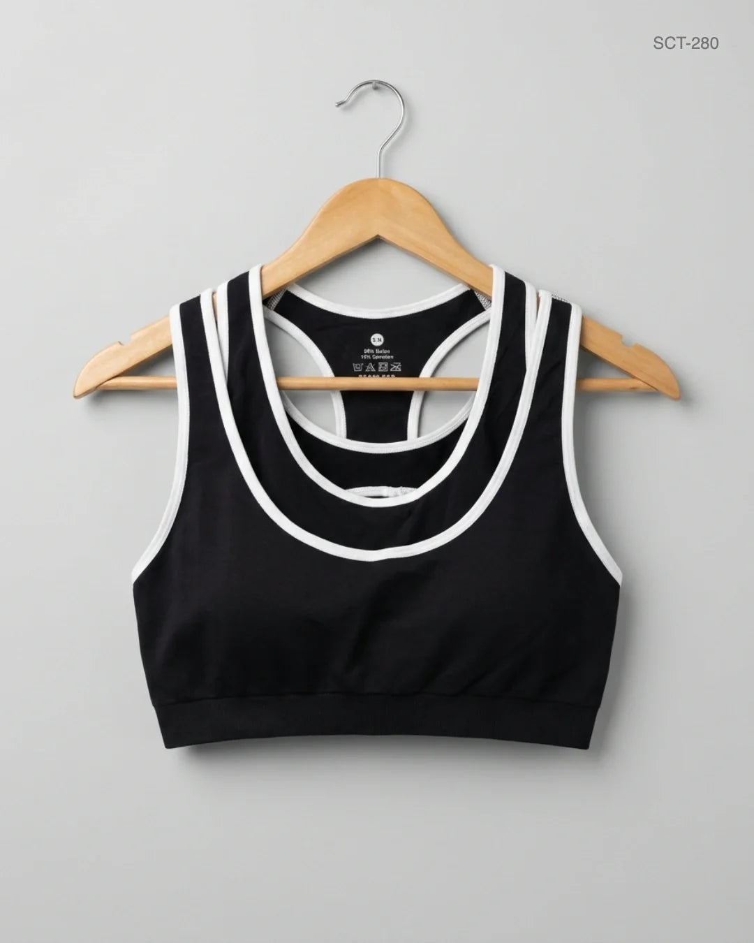UK Imported secondhand Summer Crop Tops - LABLE CUT brand, Black Nylon, Premium condition, for Womens - Online Thrift Store Lahore Pakistan
