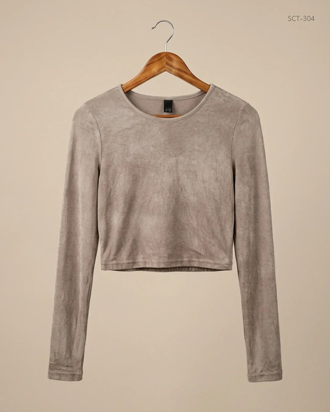 Shop Excellent Summer Crop Tops by Shein | Preloved Branded Clothes | Brown Cotton | Womens | OTS Thrift Store Islamabad Pakistan