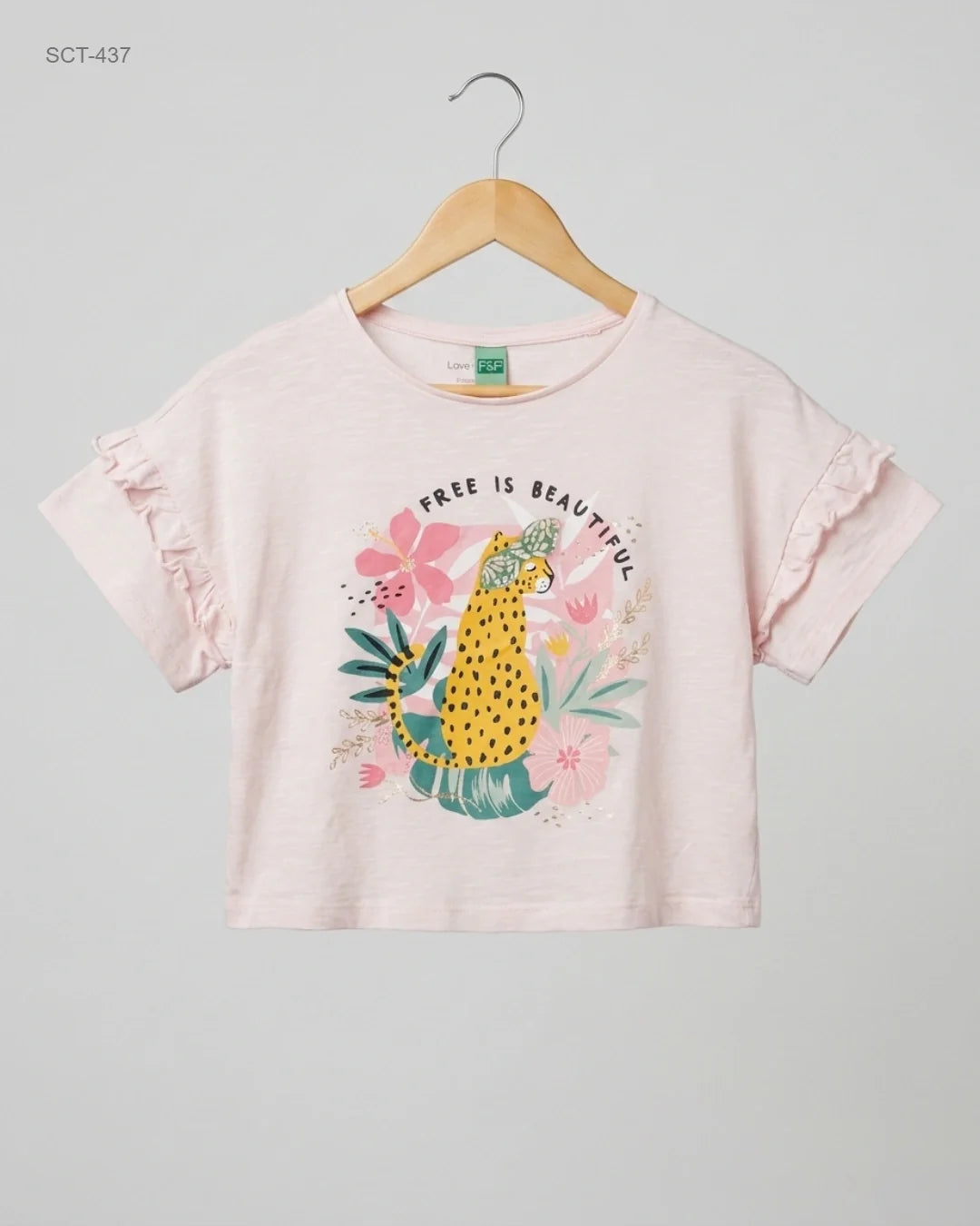 UK Imported secondhand Summer Crop Tops - F&F brand, Pink Cotton, Premium condition, for Womens - Online Thrift Store Islamabad Pakistan