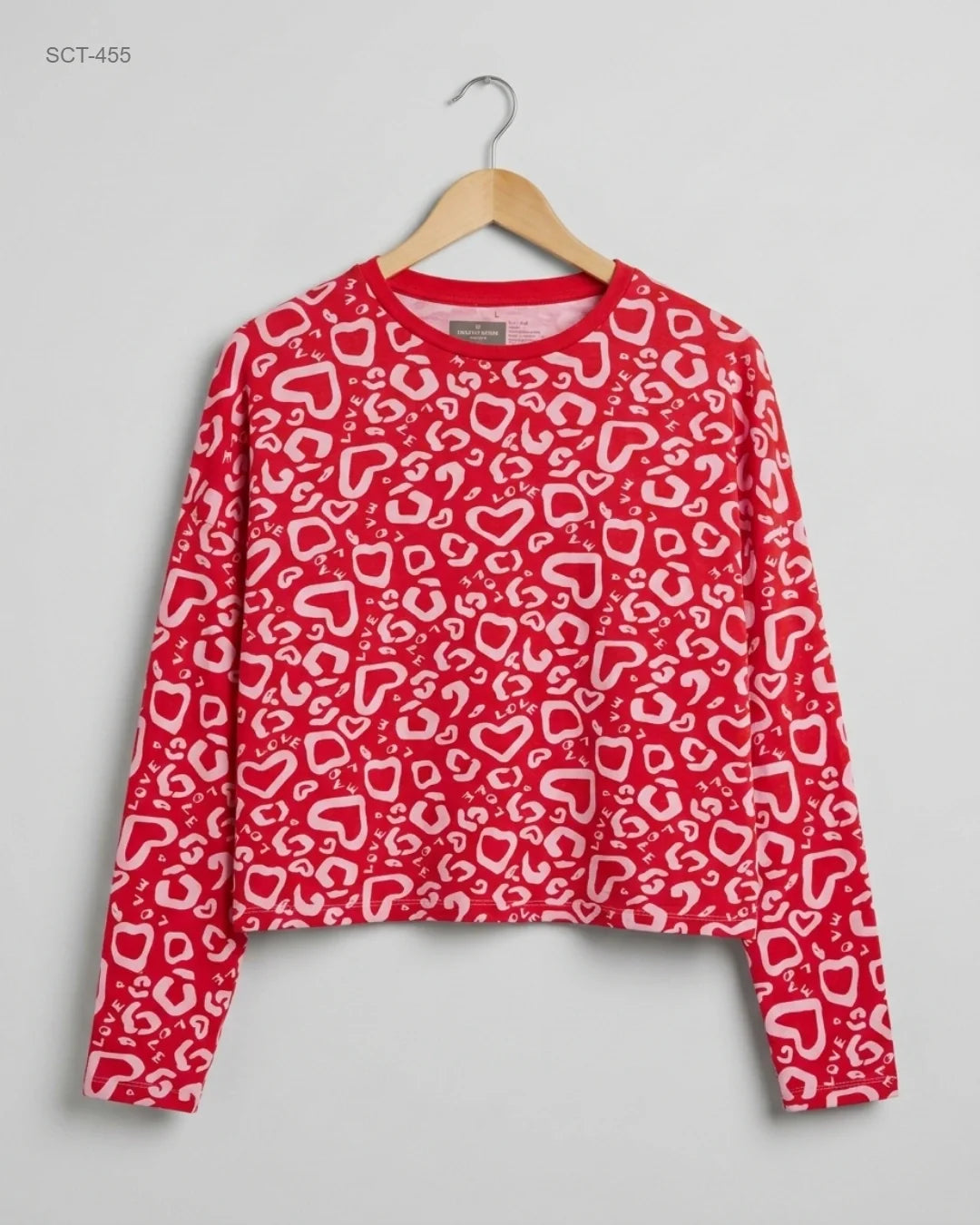 Summer Crop Tops | Primark | Preloved Branded | Red Cotton | Premium | OTS Thrift Store Karachi Pakistan