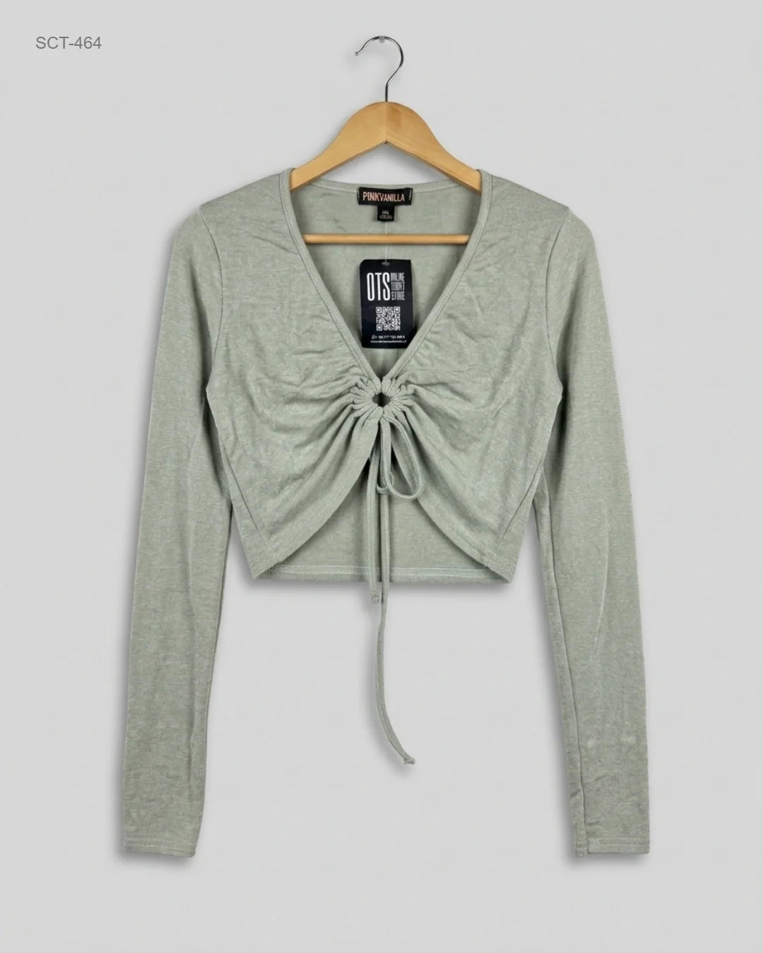 Premium Condition Summer Crop Tops | Preloved PINKVANILLA | MintCream Polyester | Thrift Shop for Womens Karachi Pakistan | OTS