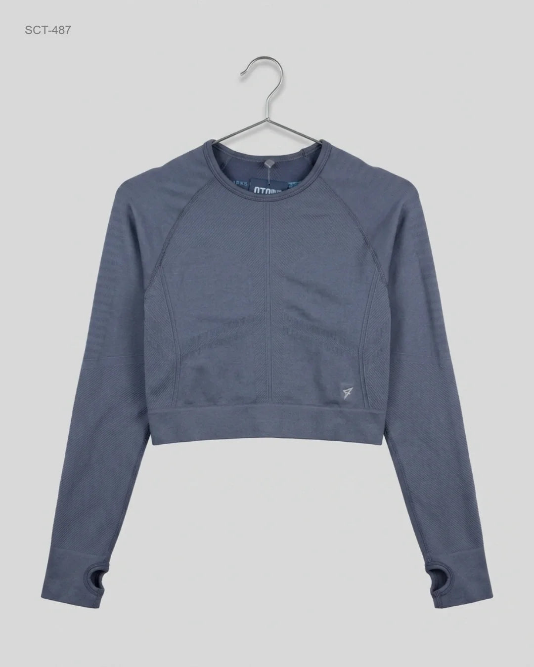 Shop Premium Summer Crop Tops by Primark | Preloved Branded Clothes | Grey Polyester | Womens | OTS Thrift Store Lahore Pakistan