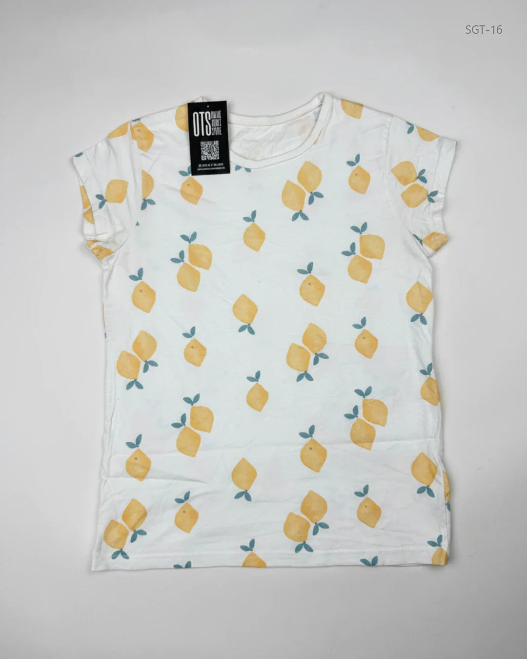 Preloved Premium Girls Summer Tops by Cut Label, White Cotton for Girls - OTS Thrift Shop Peshawar Pakistan