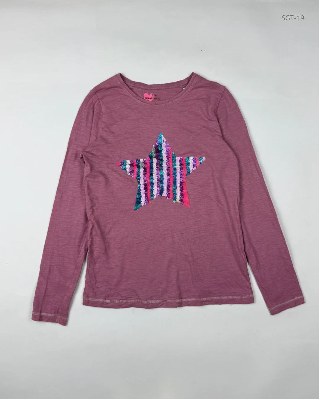 Preloved Premium Girls Summer Tops by Cut Label, Pink Cotton for Girls - OTS Thrift Shop Peshawar Pakistan
