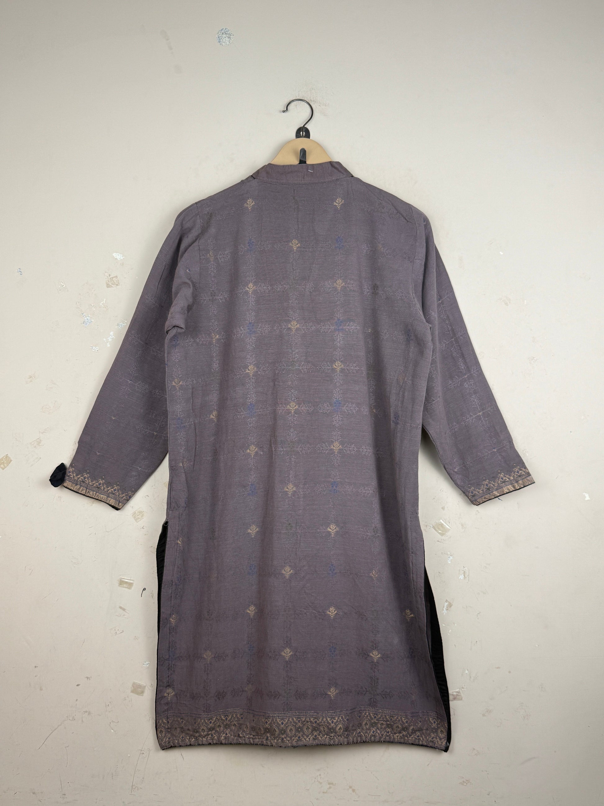 Preloved Summer Kurti by CUT LABEL in Brown Cotton for Womens - Premium Condition | OTS Pakistan (SK-108)