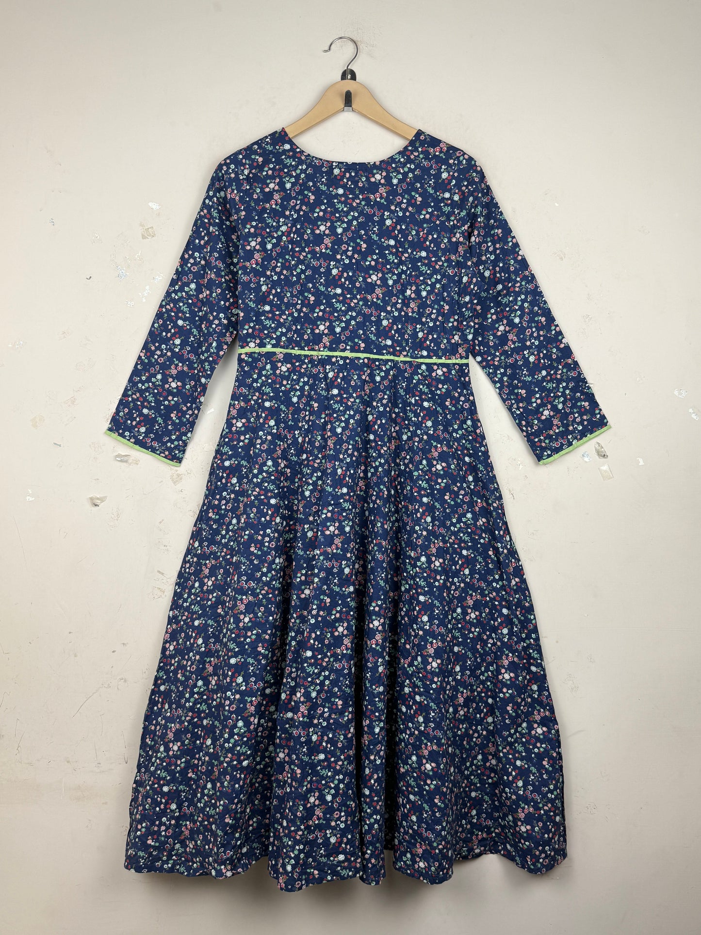 Buy Premium Summer Kurti in Blue LAWN by SASSAFRAS for Womens | OTS Thrift Store Pakistan