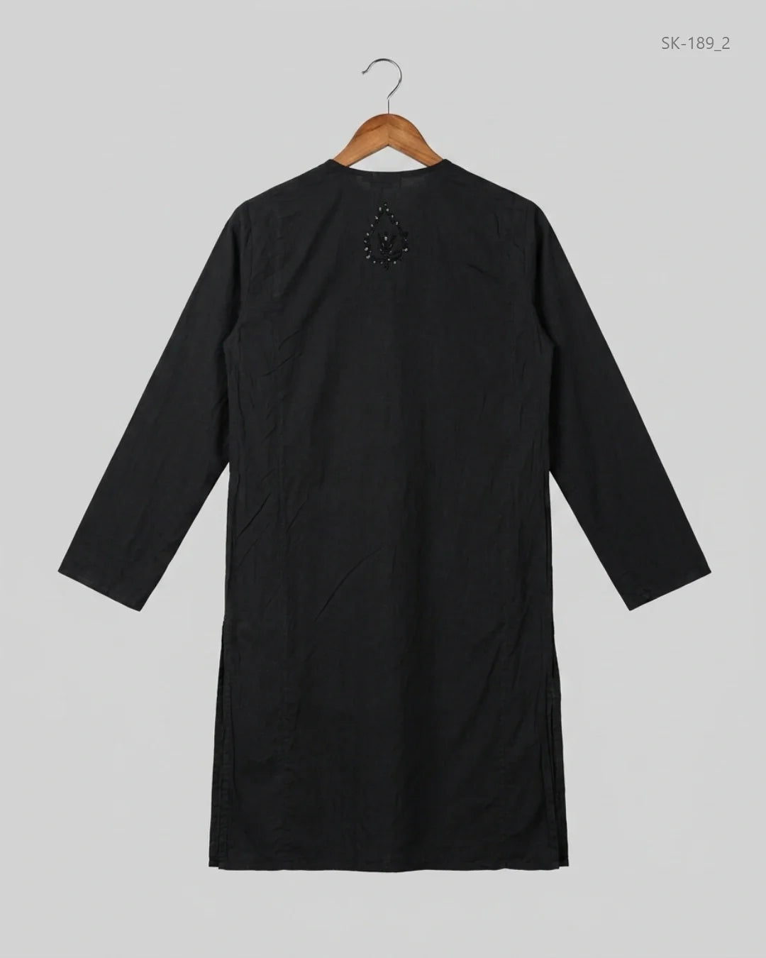 Find Excellent Black Summer Kurti by CUT LABEL for Womens | Shop OTS Thrift Store Pakistan (SK-189)