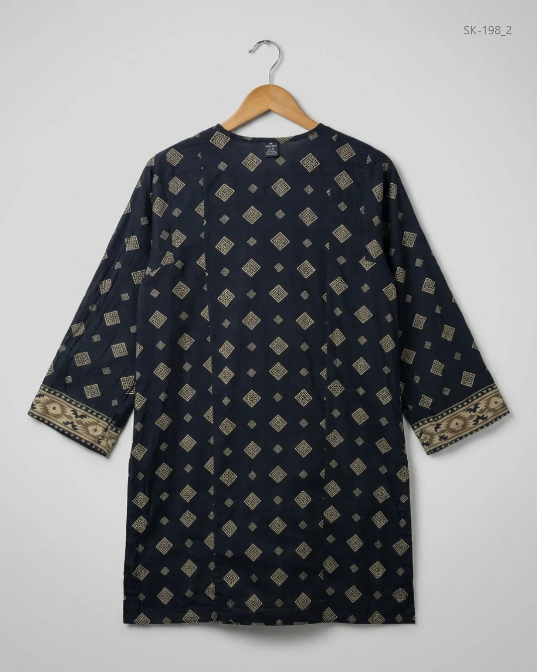 Buy Excellent Summer Kurti in Black Cotton by SAPPHIRE for Womens | OTS Thrift Store Pakistan
