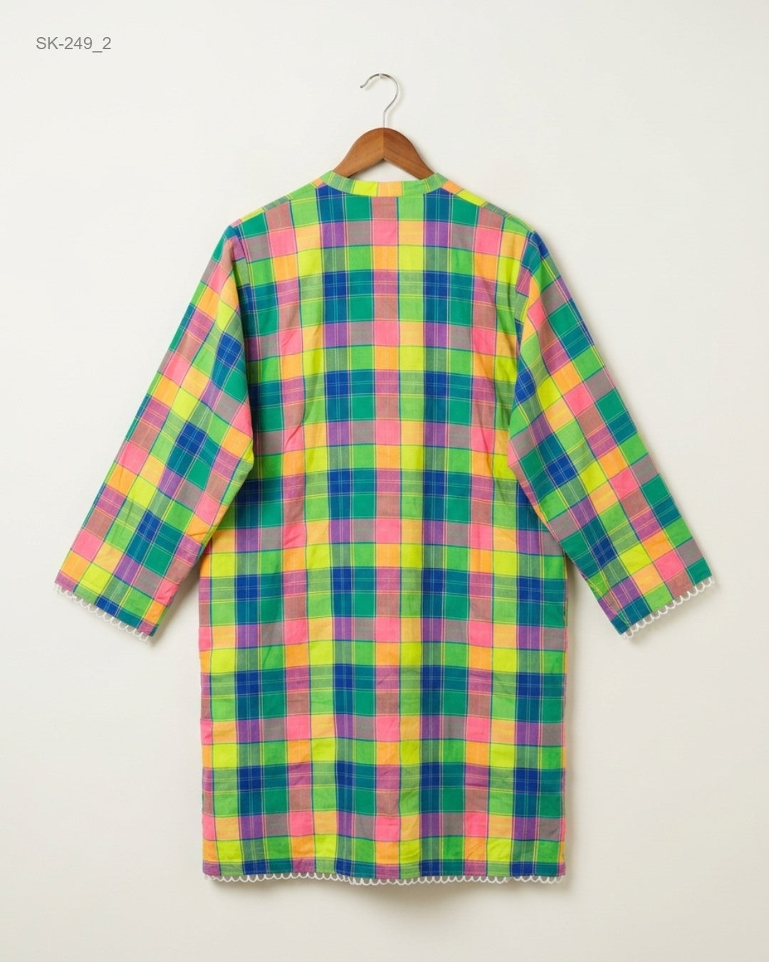 Order KHAADI Summer Kurti in Multi Cotton for Womens - Premium at Online Thrift Store Pakistan (SK-249)