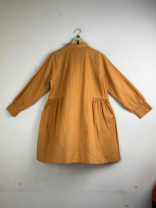 Shop Excellent Condition Orange Lawn Summer Kurti by NISHAT for Women at OTS - Online Thrift Store Pakistan (SK-69)