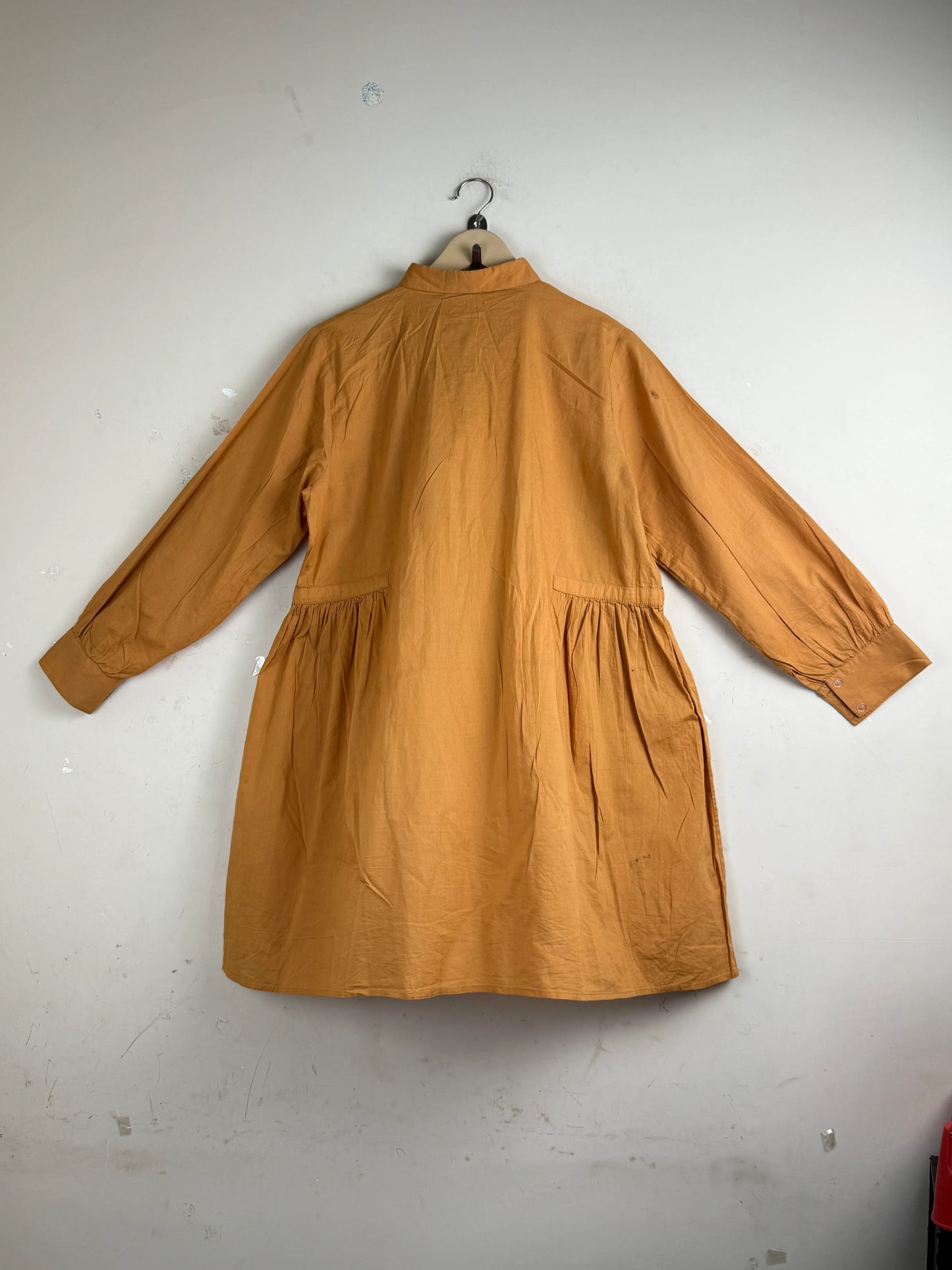 Shop Excellent Condition Orange Lawn Summer Kurti by NISHAT for Women at OTS - Online Thrift Store Pakistan (SK-69)