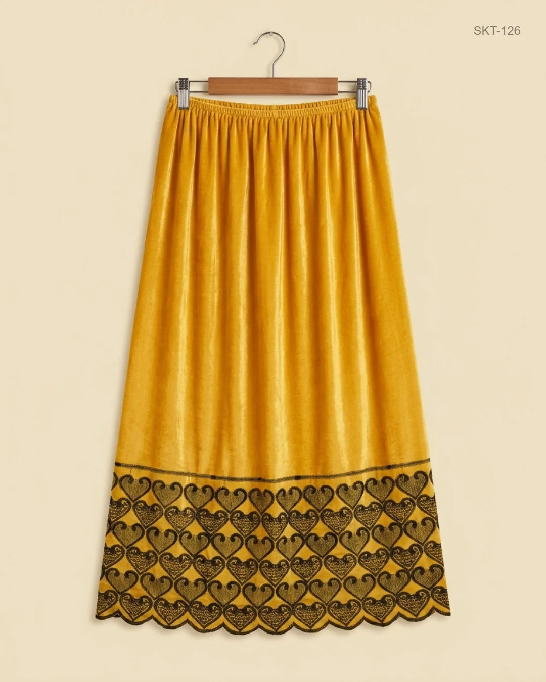 Secondhand Branded Women's skirts by CUT LABEL, Yellow Polyester fabric, Premium condition, for Womens - Online Thrift Shop Karachi Pakistan