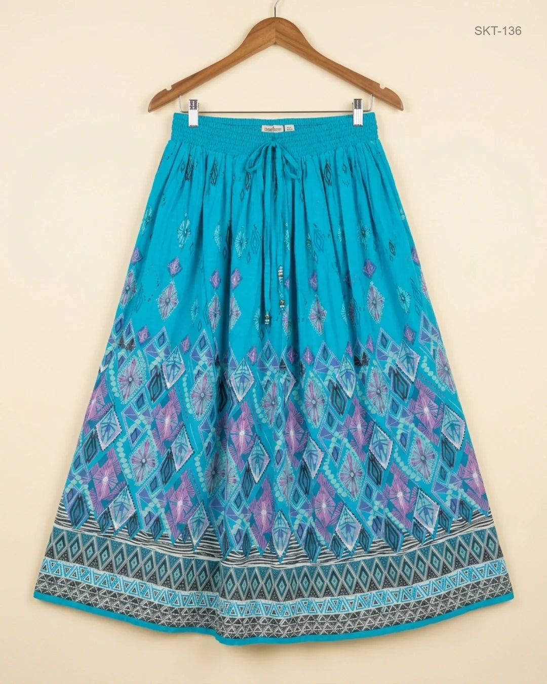 Women's skirts | Papaya | Preloved Branded | Blue Cotton | Premium | OTS Thrift Store Lahore Pakistan