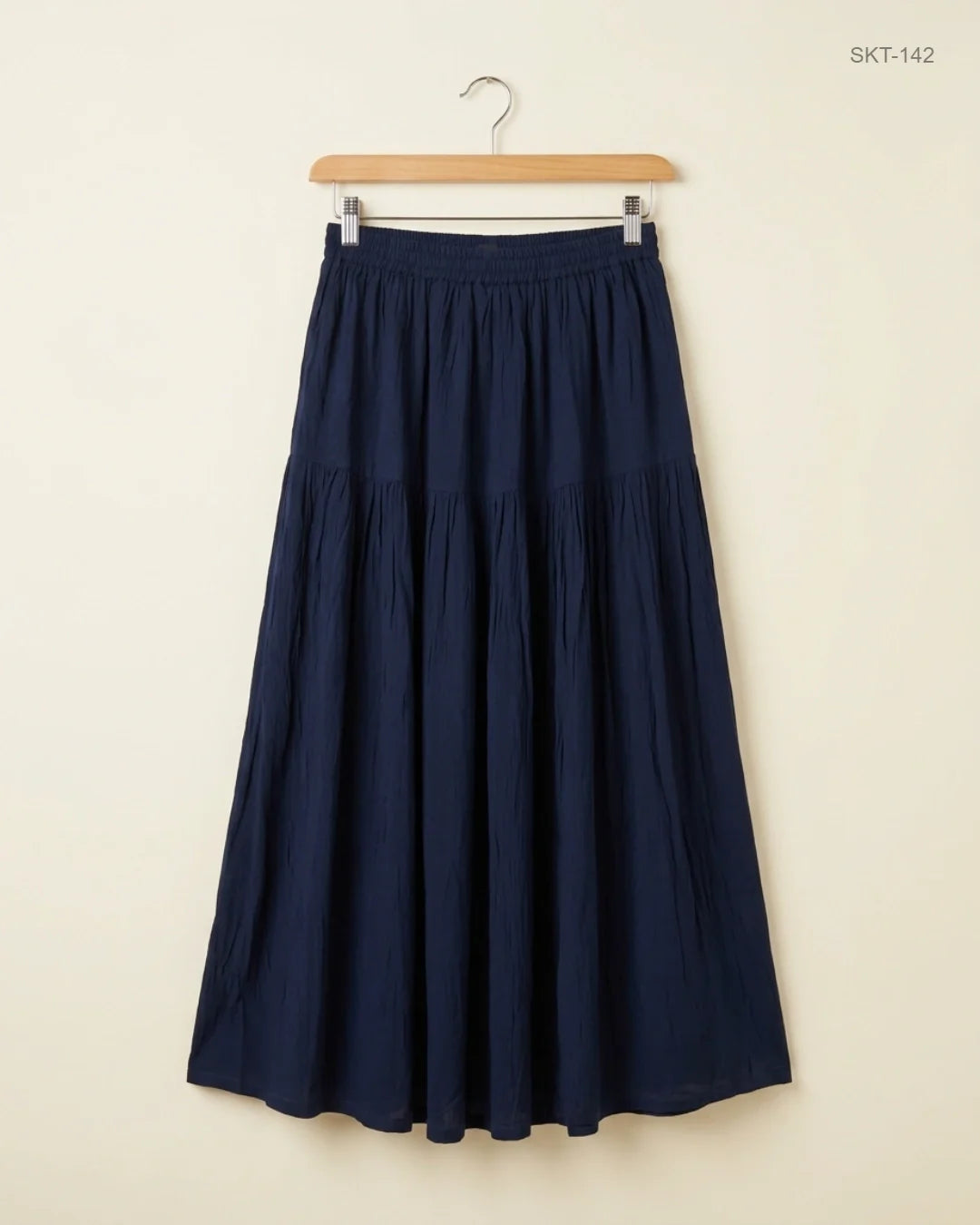 Premium Condition Women's skirts | Preloved CUT LABEL | Blue Polyester | Thrift Shop for Womens Lahore Pakistan | OTS