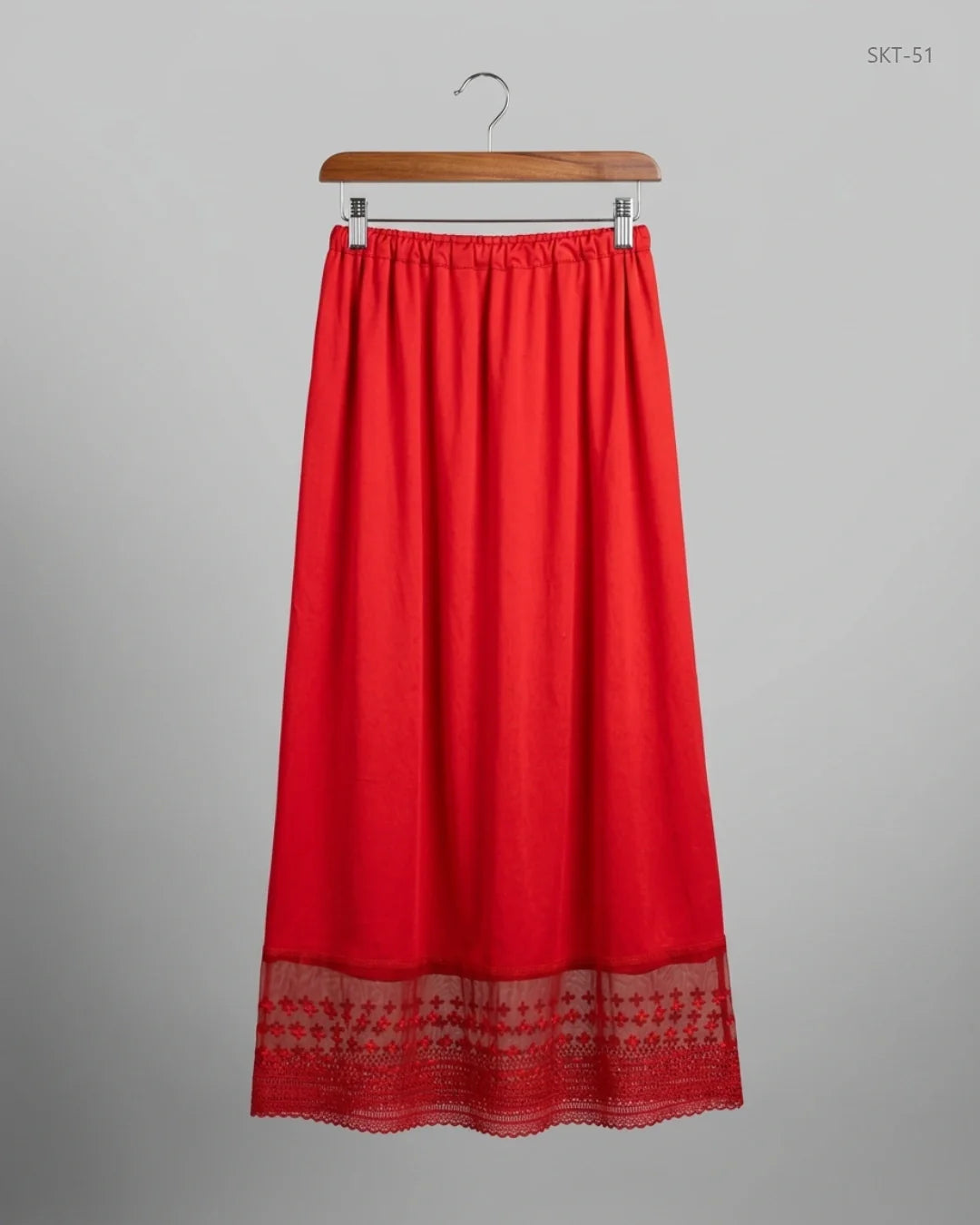Secondhand Branded Women's skirts by CUT LABEL, Red Polyester fabric, Premium condition, for - Online Thrift Shop Lahore Pakistan