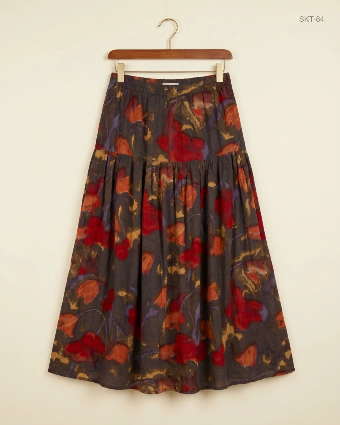 Secondhand Branded Women's skirts by CUT LABEL, Multi Viscose fabric, Premium condition, for Womens - Online Thrift Shop Islamabad Pakistan