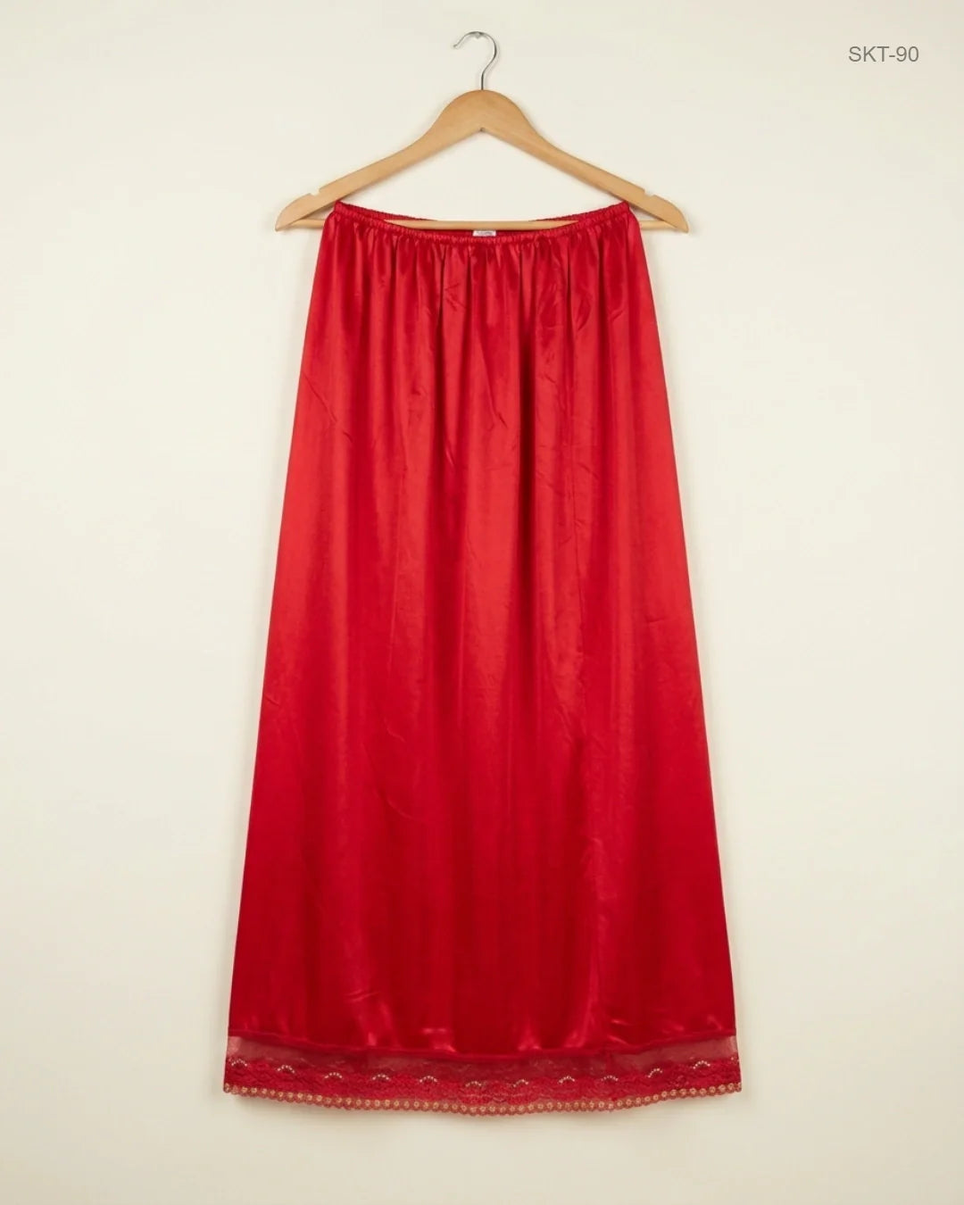 Premium Condition Women's skirts | Preloved CUT LABEL | Red Polyester | Thrift Shop for Womens Islamabad Pakistan | OTS