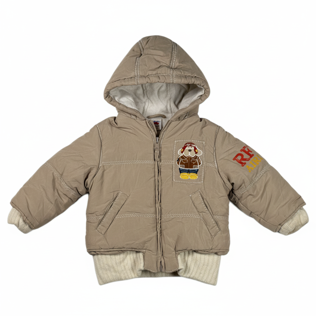 Preloved PREMIUM PLUS Boys Jackets by C&A, CREAM POLYSTER for BOYS - OTS Thrift Shop Peshawar Pakistan