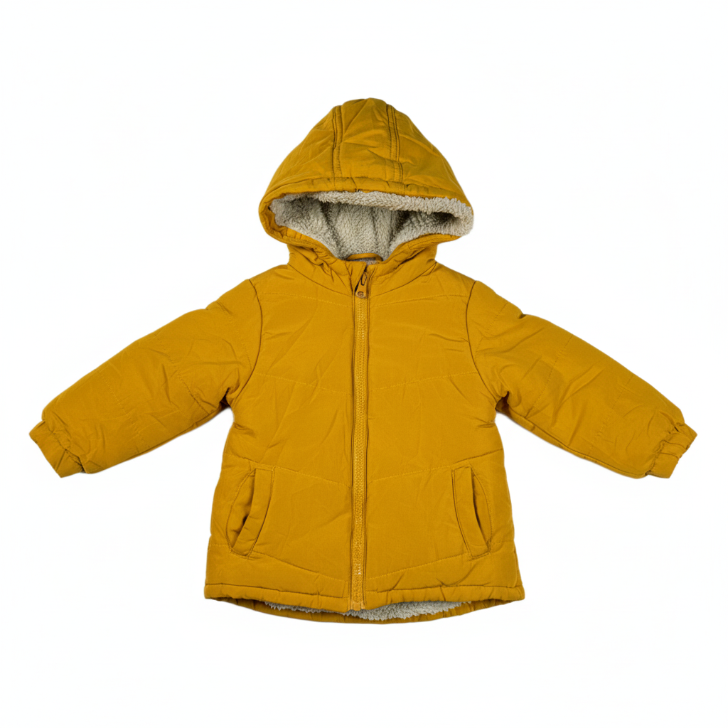 Shop PREMIUM PLUS Boys Jackets by SO CUTE | Preloved Branded Clothes | YELLOW POLYSTER | BOYS | OTS Thrift Store Peshawar Pakistan