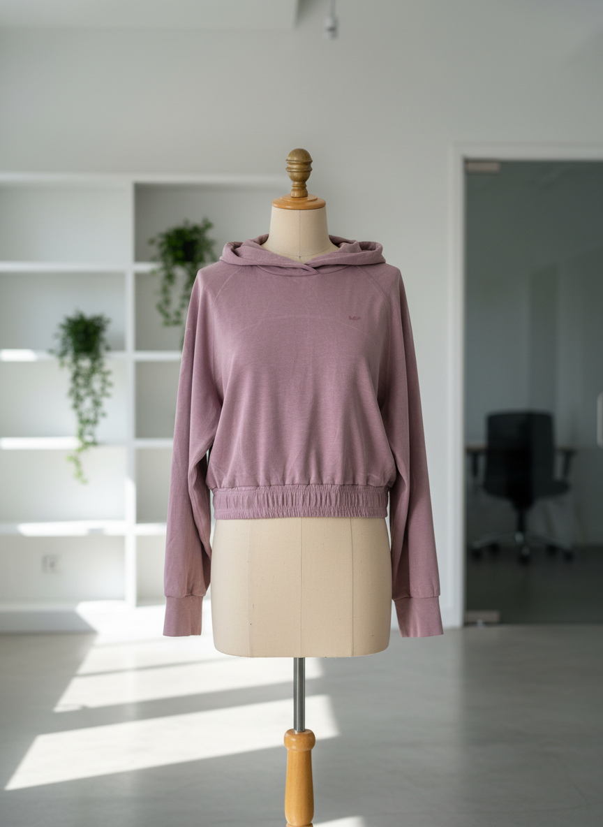 Purple Winter Crop Tops by MP (WWCT-150)