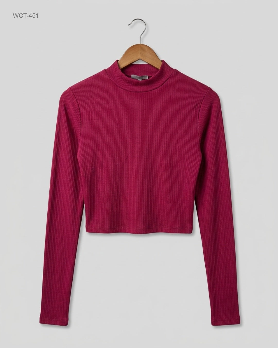 Premium Condition Winter Crop Tops | Preloved Primark | Maroon Cotton | Thrift Shop for Womens Peshawar Pakistan | OTS