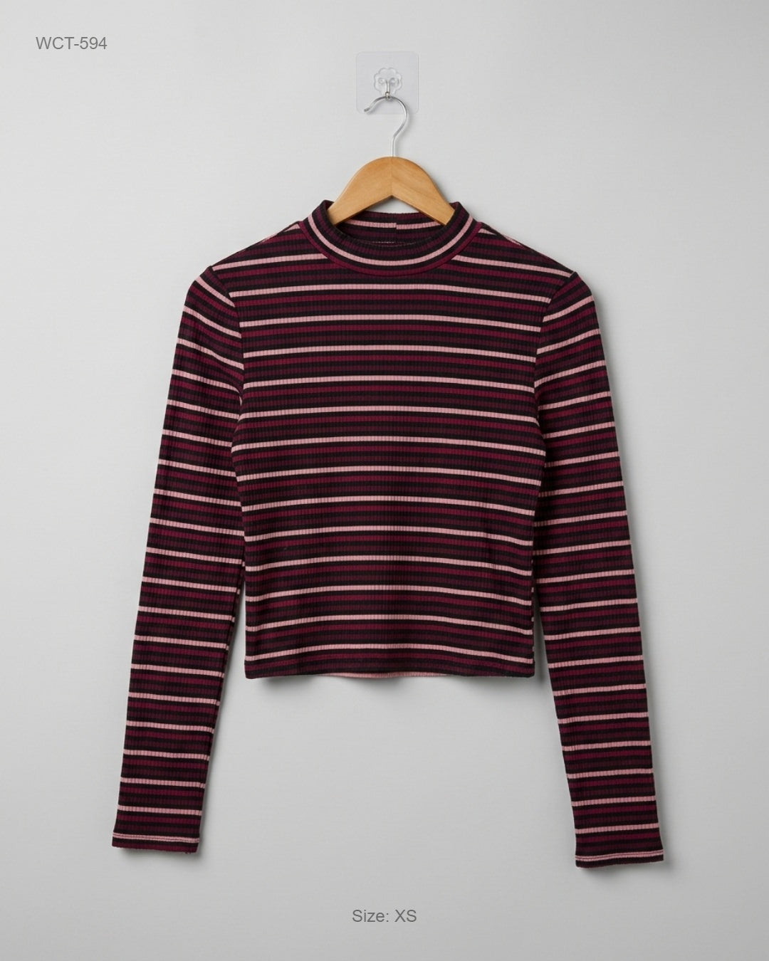 Primark Multi Cropped Mock Neck Top buy preloved clothing online Pakistan
