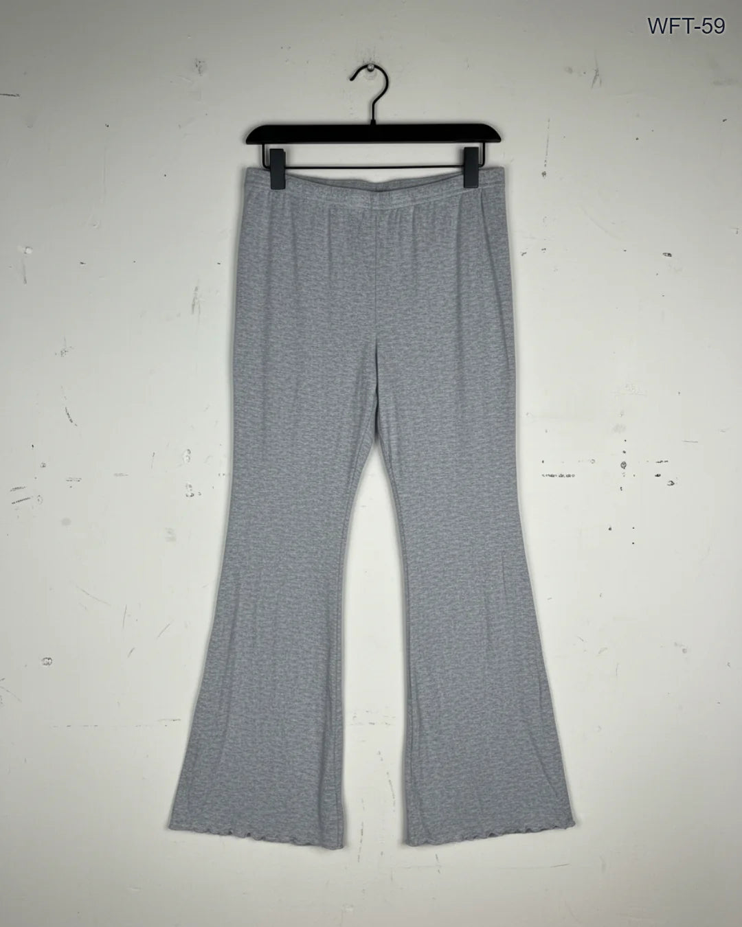 Preloved Premium Women Flapper Trouser by Shein, Gray Viscose for Womens - OTS Thrift Shop Peshawar Pakistan