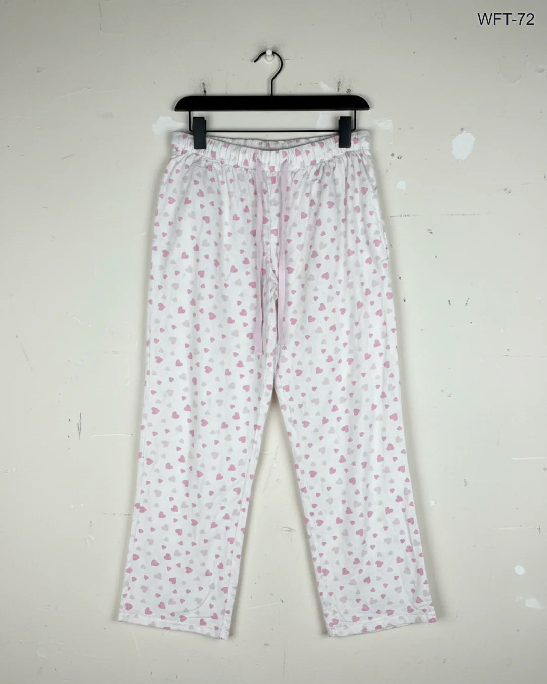 Women Flapper Trouser | LOVE TO LOUNGE | Preloved Branded | Pink Cotton | Premium | OTS Thrift Store Karachi Pakistan
