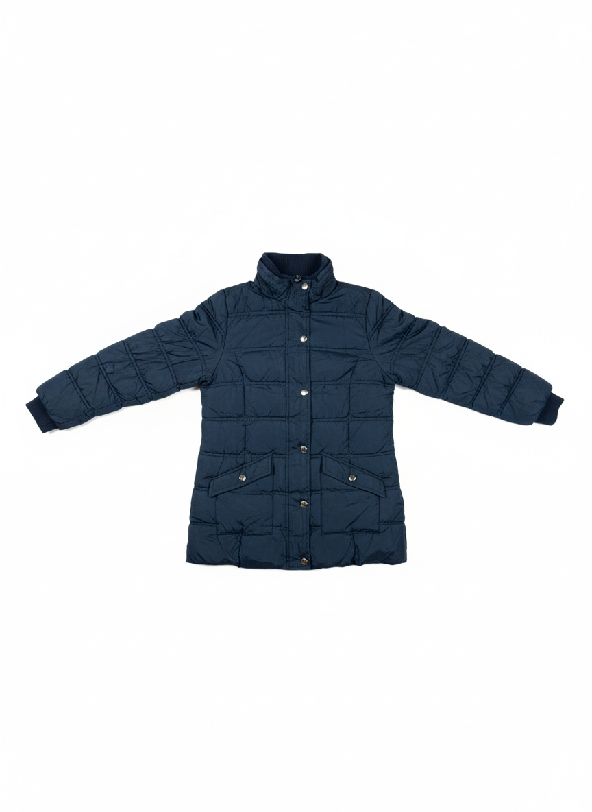 Secondhand Branded Girls Jackets by DOPO DOPO, BLUE POLYSTER fabric, PREMIUM PLUS condition, for GIRLS - Online Thrift Shop Karachi Pakistan