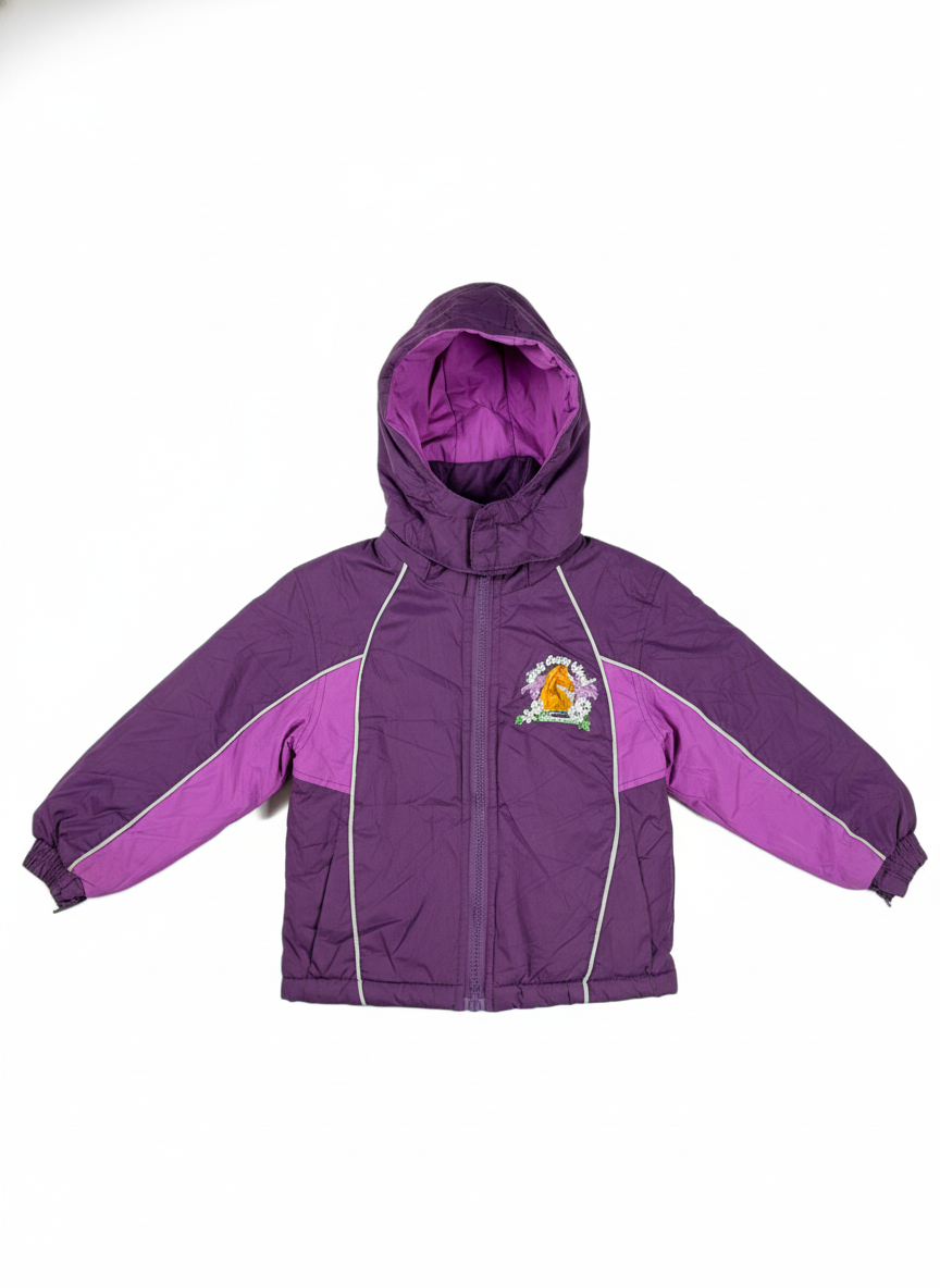 Preloved PREMIUM PLUS Girls Jackets by SEAGULL, PURPLE POLYSTER for GIRLS - OTS Thrift Shop Lahore Pakistan