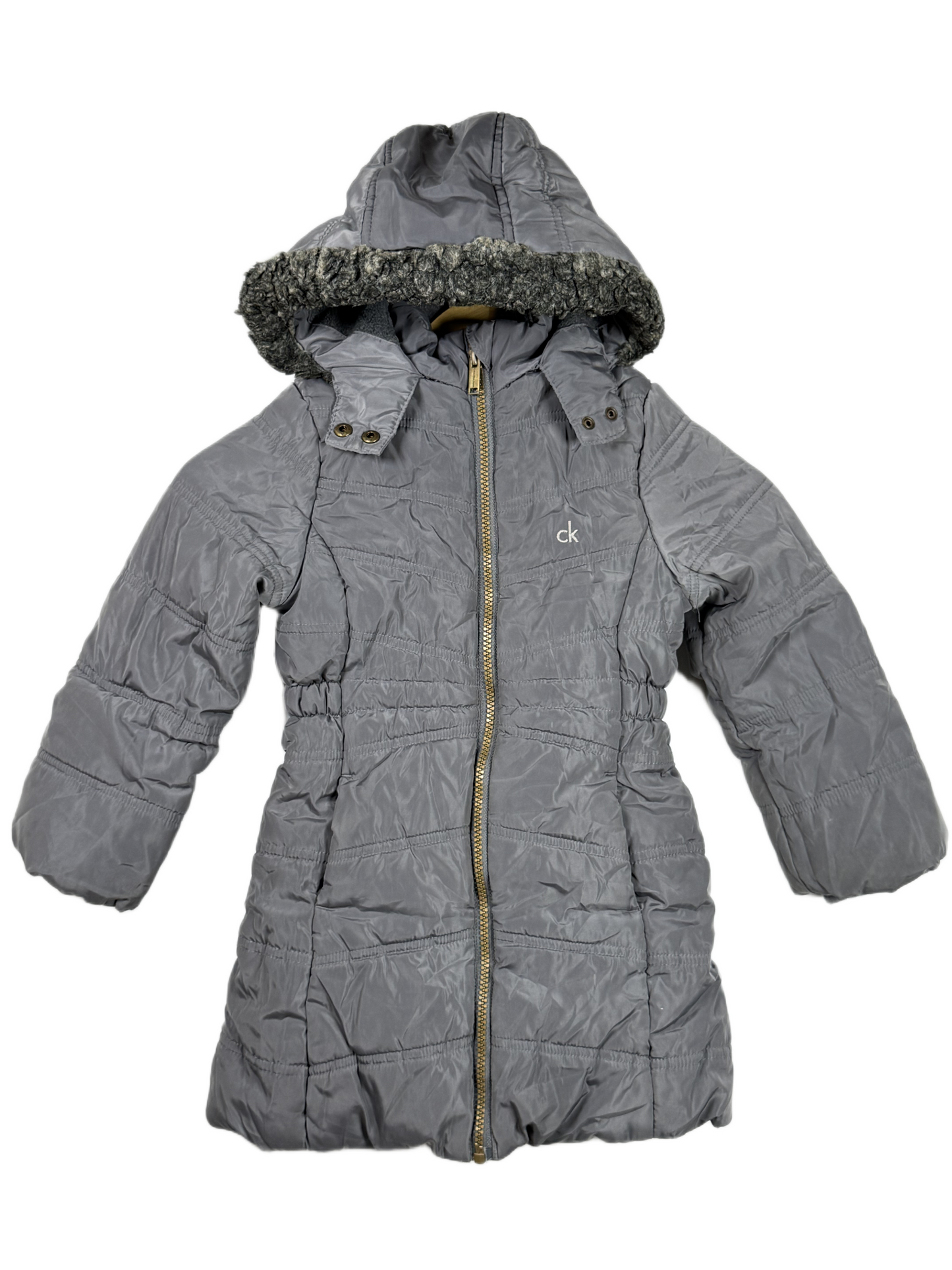 PREMIUM PLUS Condition Girls Jackets | Preloved CALVIN KLEIN | GRAY POLYSTER | Thrift Shop for GIRLS Karachi Pakistan | OTS