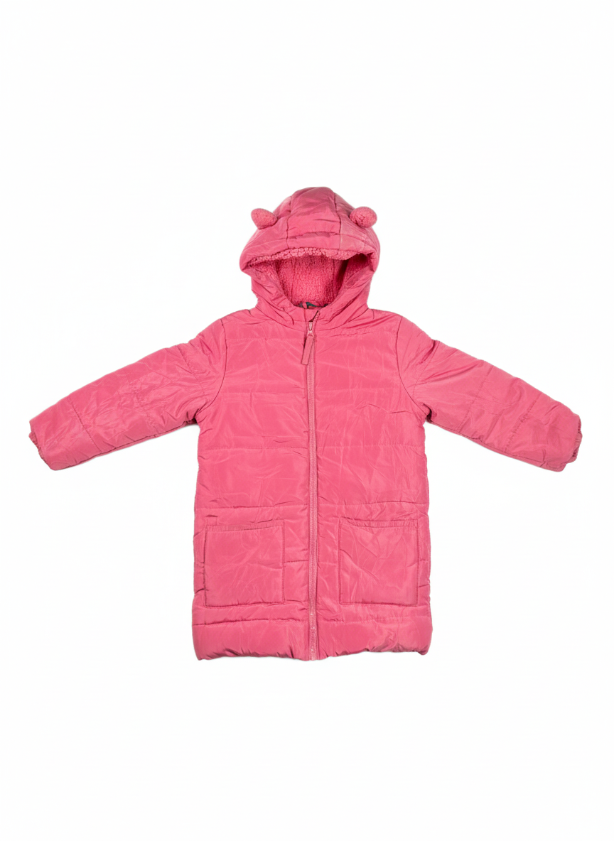 UK Imported secondhand Girls Jackets - LITTLE KIDS brand, PINK POLYSTER, PREMIUM condition, for GIRLS - Online Thrift Store Islamabad Pakistan