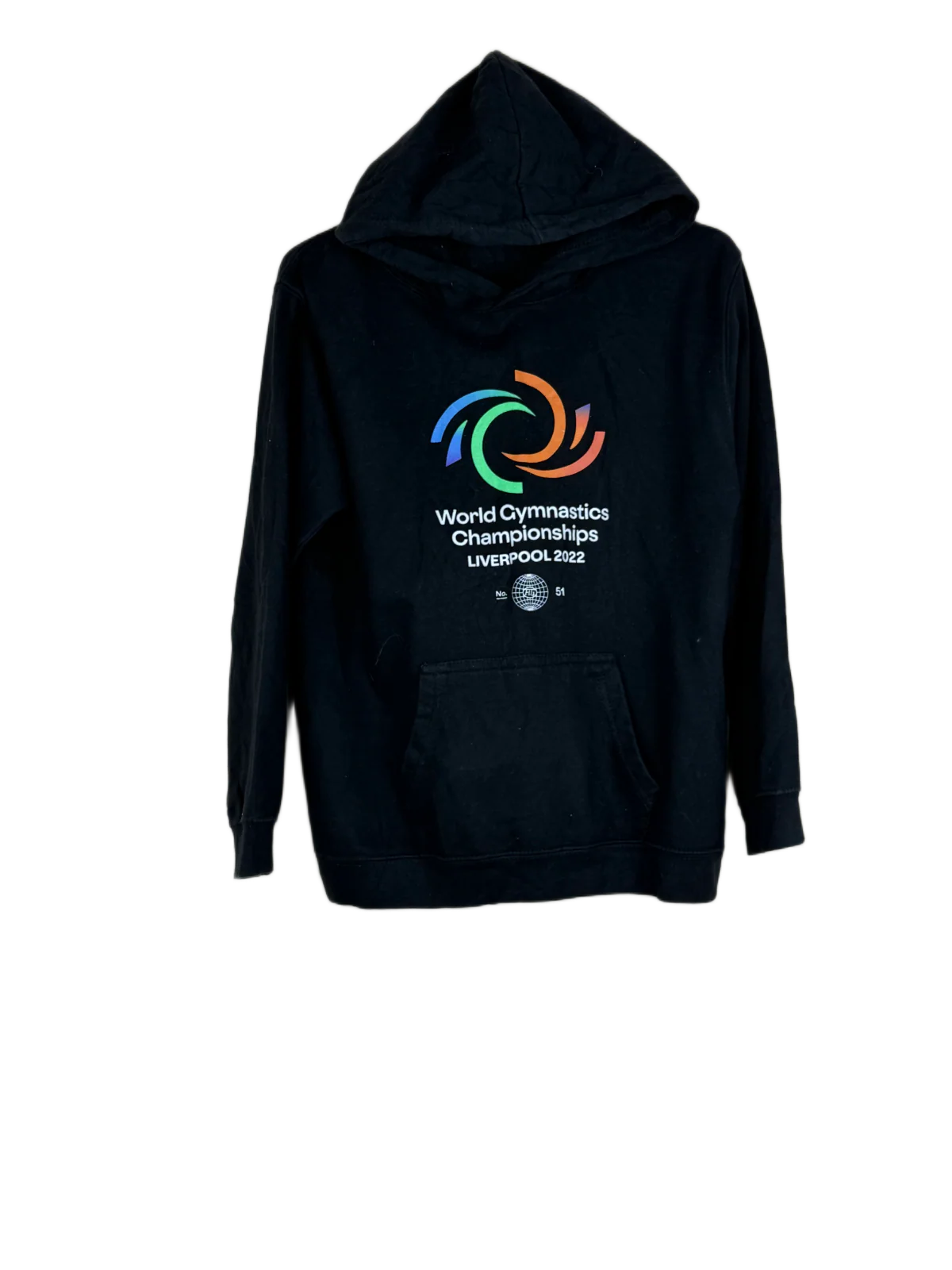 UK Imported secondhand Winter Hoodies & Sweatshirtss - AWDis brand, Black Cotton, Premium condition, for Women - Online Thrift Store Peshawar Pakistan