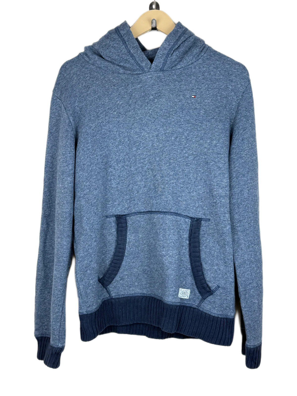 Secondhand Branded Winter Hoodies & Sweatshirtss by Tommy Hilfiger, DarkGray Cotton fabric, Premium condition, for Women - Online Thrift Shop Peshawar Pakistan