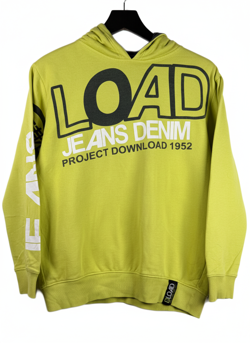 UK Imported secondhand Women Hoodies & Jackets - DLOAD brand, YELLOW COTTON, PREMIUM condition, for Women - Online Thrift Store Islamabad Pakistan