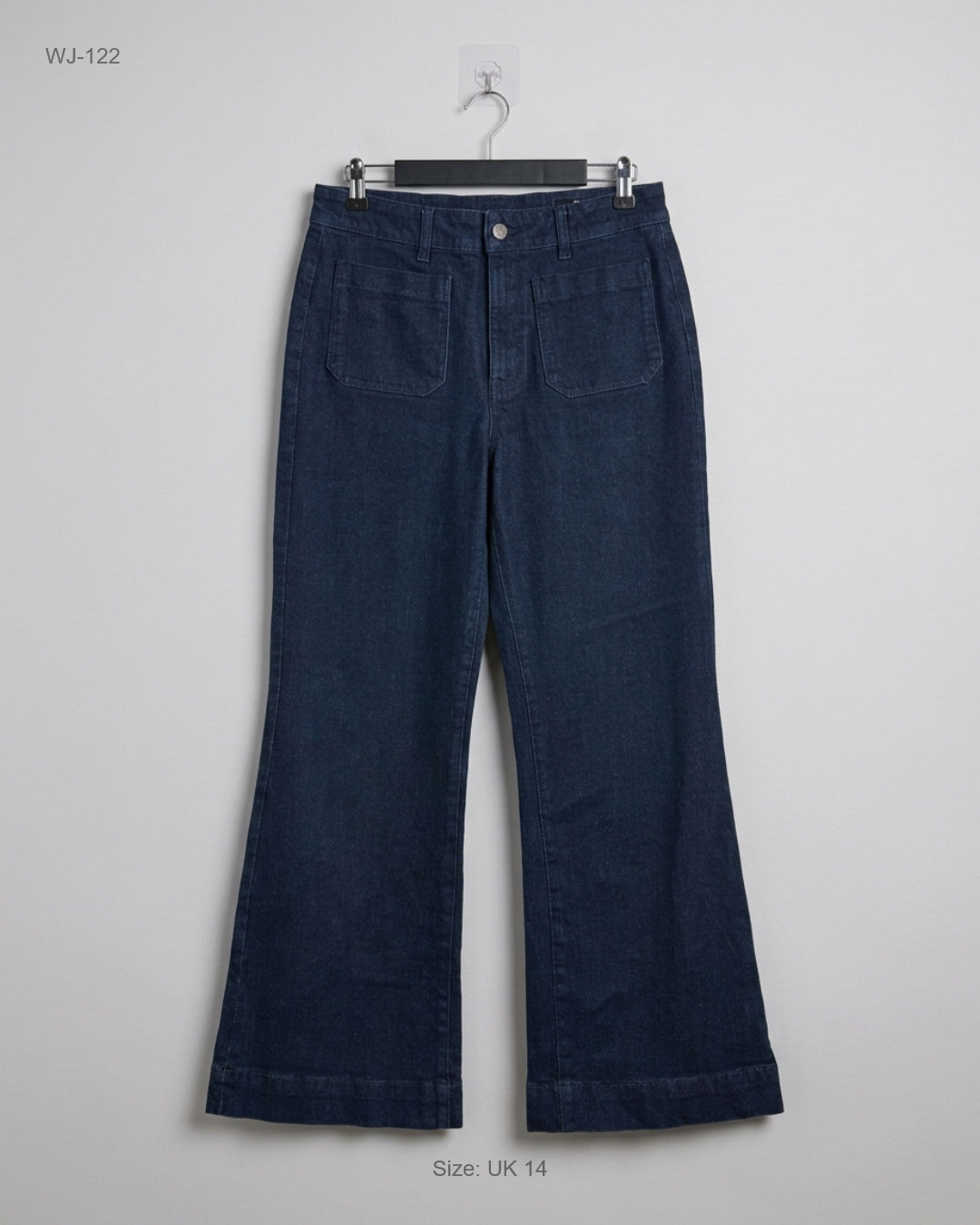 UK Imported secondhand Women Jeans - TU brand, DARK Blue COTTON, PREMIUM condition, for - Online Thrift Store Karachi Pakistan