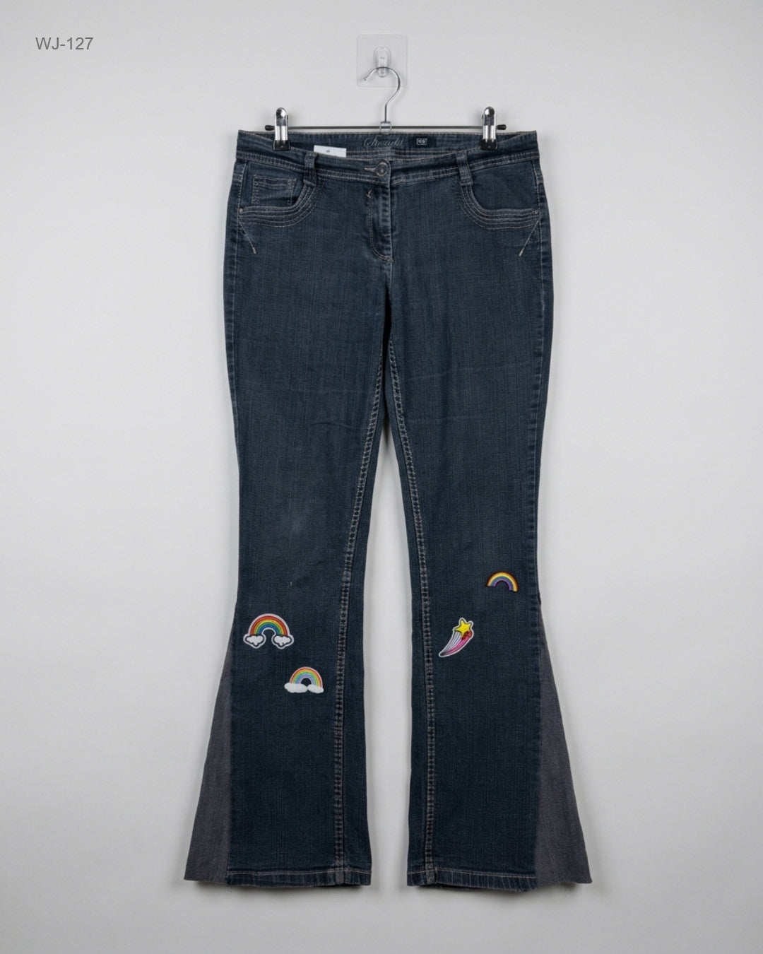 Secondhand Branded Women Jeans by F&F, Grey Cotton fabric, Premium condition, for - Online Thrift Shop Islamabad Pakistan