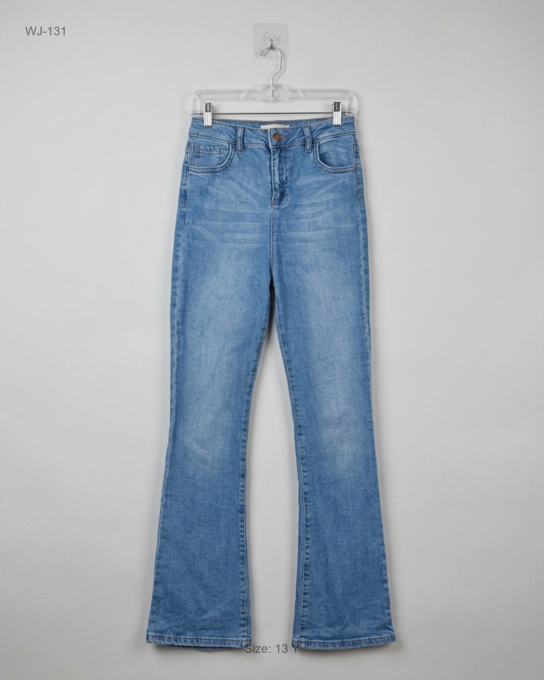 UK Imported secondhand Women Jeans - Defacto brand, Sky Blue Cotton, Premium condition, for - Online Thrift Store Lahore Pakistan
